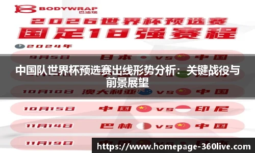 中国队世界杯预选赛出线形势分析：关键战役与前景展望